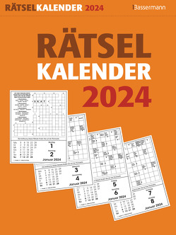 Rätselkalender 2024. Der beliebte Abreißkalender für alle Rätselfreunde von Krüger,  Eberhard