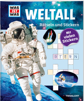 WAS IST WAS Rätseln und Stickern: Weltall von Lehnert,  Lorena, Winterstein,  Felicia