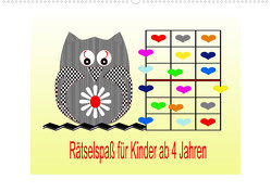 Rätselspaß für Kinder ab 4 Jahren (Wandkalender 2023 DIN A2 quer) von Youlia