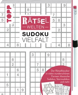 Rätselwelten – Sudoku Vielfalt | Der Rätselklassiker in vielen wunderschönen Formen: klassische Sudokus, Sternsudokus und mehr von Berendes,  Silke