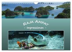 Raja Ampat – Impressionen (Wandkalender 2024 DIN A4 quer), CALVENDO Monatskalender von Niemann,  Ute