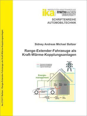 Range-Extender-Fahrzeuge als Kraft-Wärme-Kopplungsanlagen von Baltzer,  Sidney Andreas Michael