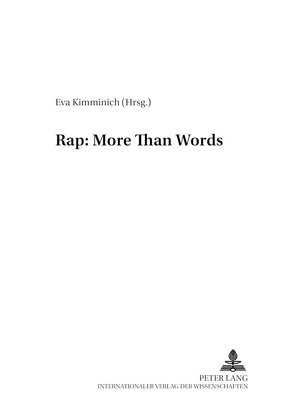 Rap: More Than Words von Kimminich,  Eva