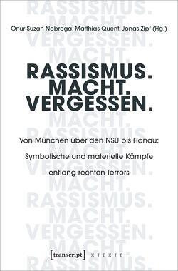 Rassismus. Macht. Vergessen. von Nobrega,  Onur Suzan, Quent,  Matthias, Zipf,  Jonas