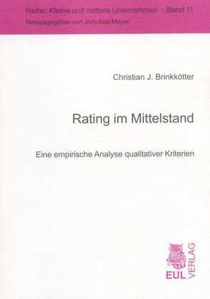 Rating im Mittelstand von Brinkkötter,  Christian J