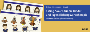 Rating-Skalen für die Kinder- und Jugendlichenpsychotherapie von Botved,  Annika, Gräßer,  Melanie, Hovermann jun.,  Eike