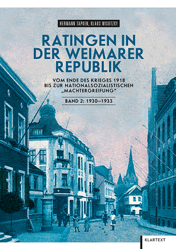 Ratingen in der Weimarer Republik von Tapken,  Hermann, Wisotzky,  Klaus