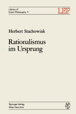 Rationalismus im Ursprung von Stachowiak,  Herbert