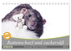 Rattenscharf und zuckersüß (Tischkalender 2024 DIN A5 quer), CALVENDO Monatskalender von Nilson,  Thorsten