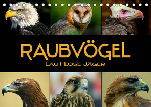 Raubvögel – lautlose Jäger (Tischkalender 2023 DIN A5 quer) von Bleicher,  Renate