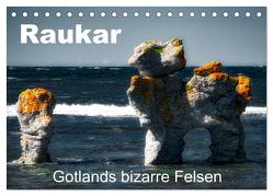 Raukar – Gotlands bizarre Felsen (Tischkalender 2024 DIN A5 quer), CALVENDO Monatskalender von Poling,  André