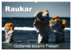 Raukar – Gotlands bizarre Felsen (Wandkalender 2024 DIN A2 quer), CALVENDO Monatskalender von Poling,  André