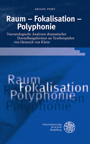 Raum – Fokalisation – Polyphonie von Port,  Ariane