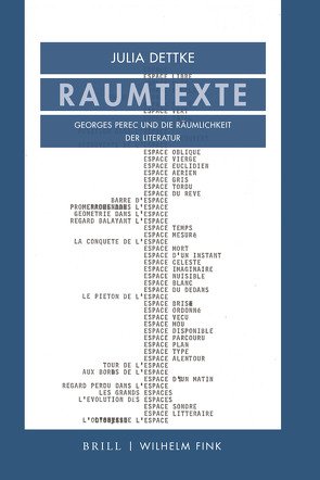 Raumtexte von Dettke,  Julia