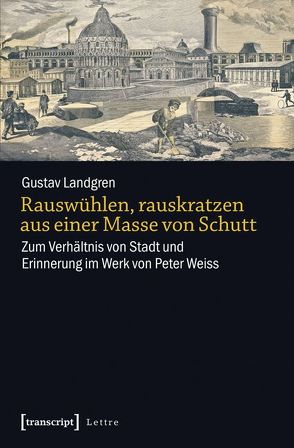 Rauswühlen, rauskratzen aus einer Masse von Schutt von Landgren,  Gustav