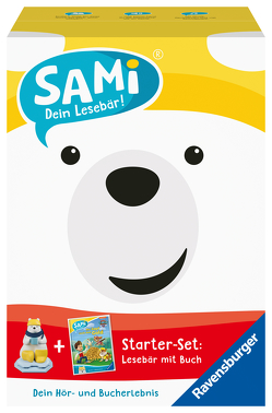 Ravensburger 00097 – SAMi, dein Lesebär, Starter-Set – PAW Patrol, für Kinder ab 5 Jahren