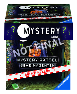 Ravensburger 20227 – Mystery Cube – Das Agentenlabor – Rätsel für EXIT-Begeisterte ab 10 Jahren
