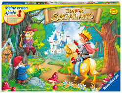 Ravensburger 21372 – Junior Sagaland – Kinderspiel, Junior Edition des Spieleklassikers für 2-4 Spieler ab 3 Jahren von Matschoss,  Michel, Randolph,  Alex