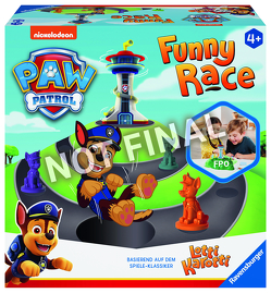 Ravensburger 22372 – Paw Patrol Funny Race, Spiele-Klassiker mit den Serienhelden aus Paw Patrol, für 2 bis 4 Kinder ab 4 Jahren von Seven Towns Ltd