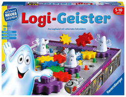 Ravensburger 25042 – Logi-Geister – Spielen und Lernen für Kinder, Lernspiel für Kinder von 5-10 Jahren, Spielend Neues Lernen für 2-4 Spieler von Baars,  Gunter