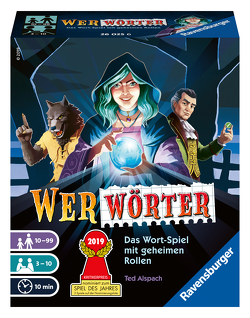 Ravensburger 26025 Werwörter – Spannendes Wort-Ratespiel für Erwachsene und Kinder ab 10 Jahren, Ideal für Spieleabende mit Freunden oder der Familie für 3-10 Spieler von Alspach,  Ted