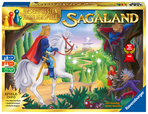 Ravensburger 26424 – Sagaland – Gesellschaftsspiel für Kinder und Erwachsene, 2-6 Spieler, ab 6 Jahren, Spiel des Jahres, die besten Familienspiele von Matschoss,  Michel, Randolph,  Alex