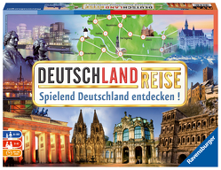 Ravensburger 26492 – Deutschlandreise – Familienklassiker ab 8 Jahren – Gesellschaftspiel, Reise durch Deutschland, Reiseplanung für bis zu 6 Spieler