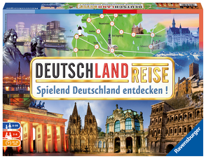 Ravensburger 26492 – Deutschlandreise – Familienklassiker ab 8 Jahren – Gesellschaftspiel, Reise durch Deutschland, Reiseplanung für bis zu 6 Spieler