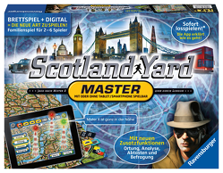 Ravensburger 26602 – Scotland Yard Master – Brettspiel, Klassiker mit App, für Kinder und Erwachsene, für 2-6 Spieler, ab 10 Jahren von Projektteam III, Schacht,  Michael