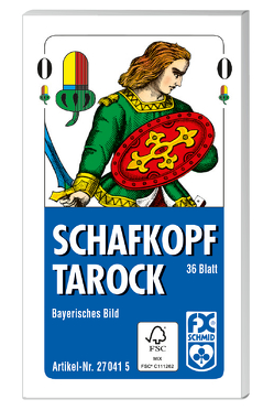 Ravensburger 27041 – Schafkopf/Tarock, Bayrisches Bild, 36 Karten in Klarsicht-Box