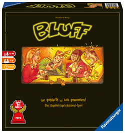Ravensburger 27223 – Bluff, Partyspiel für 2-6 Spieler, Würfelspiel, für alle Bluffer ab 12 Jahren, Spiel des Jahres von Borg,  Richard