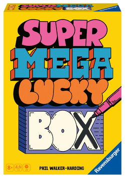 Ravensburger 27367 – Super Mega Lucky Box – Schnelles Flip & Write Spiel für Erwachsene und Kinder ab 8 Jahren, für Spieleabende mit Freunden oder der Familie, für 1-6 Spieler von Walker-Harding,  Phil