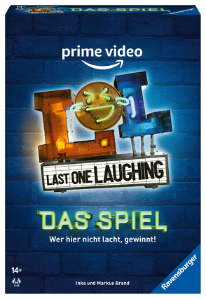 Ravensburger 27524 – Last One Laughing – Das Partyspiel zur Show, LOL Spiel für 3-8 Spieler ab 14 Jahren, über 350 Aufgaben zur Nicht-Lachen-Challenge, das lustige Kartenspiel zur LOL Staffel 1 2 3 4 von Brand,  Inka und Markus