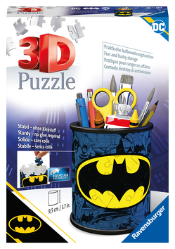 Ravensburger 3D Puzzle 11275 – Utensilo Batman – 54 Teile – Stiftehalter für Batman Fans ab 6 Jahren, Schreibtisch-Organizer für Kinder