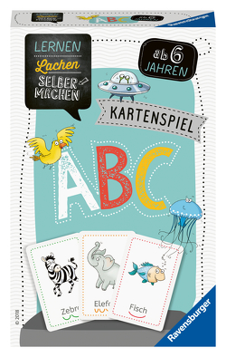 Ravensburger 80347 – Lernen Lachen Selbermachen: ABC, Kinderspiel ab 5 Jahren, Lernspiel für 1-4 Spieler, Kartenspiel, Buchstaben von Diehl,  Hannah, Koppers,  Theresia, Odersky,  Eva