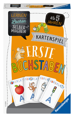 Ravensburger 80659 – Lernen Lachen Selbermachen: Erste Buchstaben, Kinderspiel ab 5 Jahren, Lernspiel für 2-4 Spieler, Kartenspiel von Koppers,  Theresia, Siegmund,  Sybille