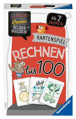 Ravensburger 80660 – Lernen Lachen Selbermachen: Rechnen bis 100, Kinderspiel ab 7 Jahren, Lernspiel für 1-5 Spieler, Kartenspiel von Diehl,  Hannah, Koppers,  Theresia, Stiefenhofer,  Martin