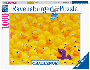 Ravensburger Challenge Puzzle 17097 – Quietscheenten 1000 Teile