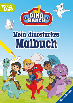 Ravensburger Dino Ranch Malbuch 24 Ausmalbilder für Kinder ab 4 von Boat Rocker Rights Inc