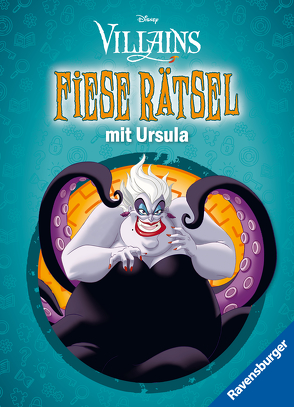 Ravensburger Disney Villains: Fiese Rätsel mit Ursula – Knifflige Rätsel für kluge Köpfe ab 9 Jahren