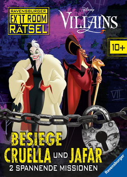 Ravensburger Exit Room Rätsel: Disney Villains – Besiege Cruella und Jafar von Lohr,  Stefan, Richter,  Martine, The Walt Disney Company