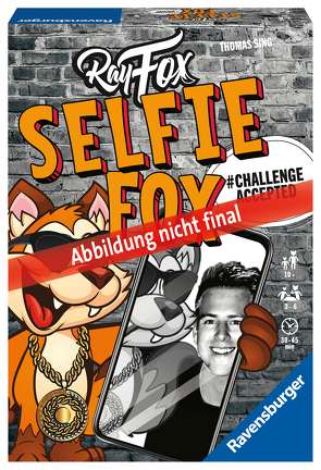 Ravensburger Familienspiel 27048 – SELFIE FOX – Partyspiel für 3-6 Spieler ab 10 Jahren von Sing,  Thomas