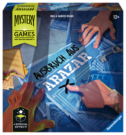 Ravensburger Familienspiel 27365 – Mystery Games: Der Ausbruch aus Arazar – Storytelling- und Erlebnisspiel für 2-4 Spieler ab 14 Jahren von Brand,  Inka und Markus