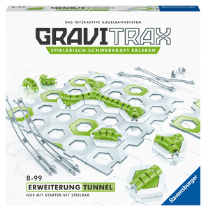 Ravensburger GraviTrax Kugelbahn – Erweiterung Tunnel 27614, für Kinder ab 8 Jahren und Erwachsene