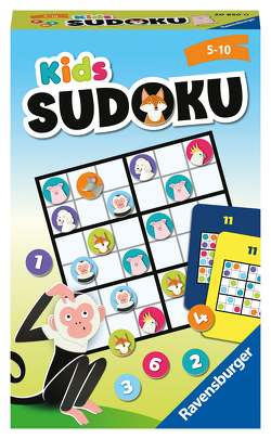 Ravensburger® – Kids Sudoku – 20850 – Logikspiel für ein Kind von 5 bis 10 Jahren