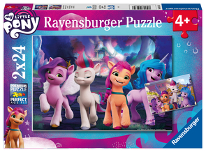 Ravensburger Kinderpuzzle – 05235 My little Pony Movie – Puzzle für Kinder ab 4 Jahren, mit 2×24 Teilen