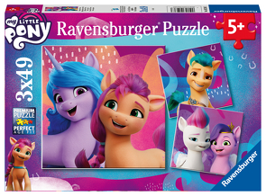 Ravensburger Kinderpuzzle – 05236 My Little Pony Movie – Puzzle für Kinder ab 5 Jahren, mit 3×49 Teilen