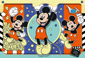 Ravensburger Kinderpuzzle 05578 – Film ab! – 2×24 Teile Disney Puzzle für Kinder ab 4 Jahren