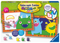 Ravensburger Malen nach Zahlen 28941 – Lustige Monster – Kinder 5-7 Jahren