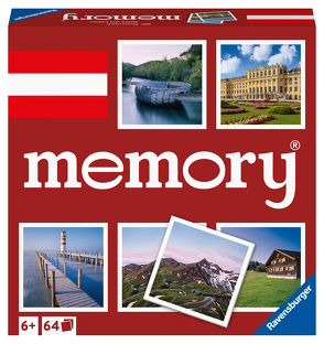 Ravensburger memory® Österreich – 20884 – der Spieleklassiker mit Bildern aus Österreich, Merkspiel für 2 – 8 Spieler ab 6 Jahren von Hurter,  William H.
